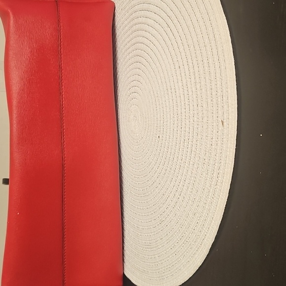 Fendi Monster Eyes Tote – Red Saffiano Leather With Fendi Charm - Picture 11 of 16